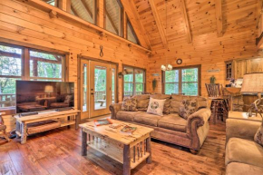 Serenity Now Cabin with Fire Pit and Game Room!